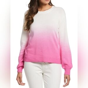 Ella Rafaella Ella Ombré Pullover Sweater size medium